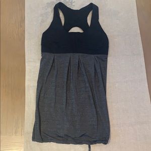 Lululemon black and gray top